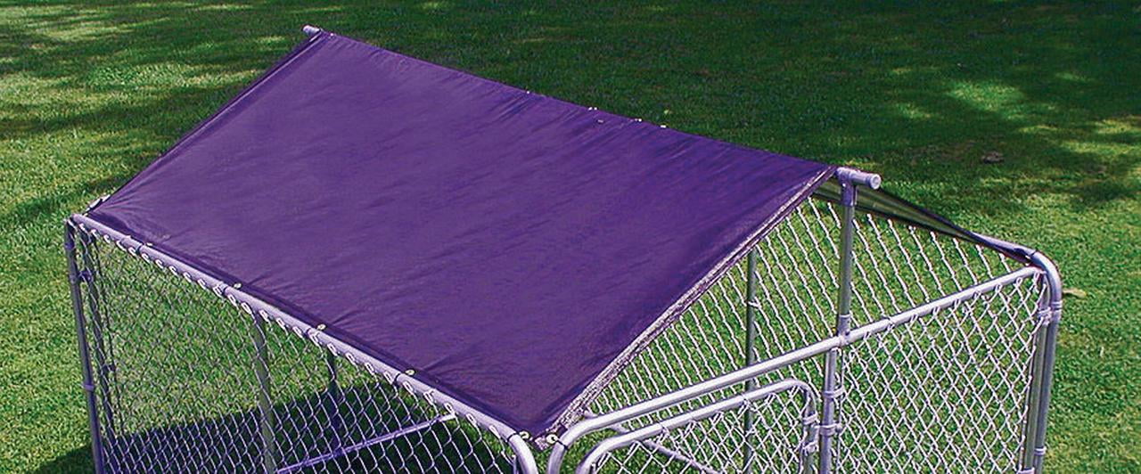 10 x 10 Stephens Pipe & Steel Dkr10100 Solid Kennel Roof Kit Just Shade Cover 