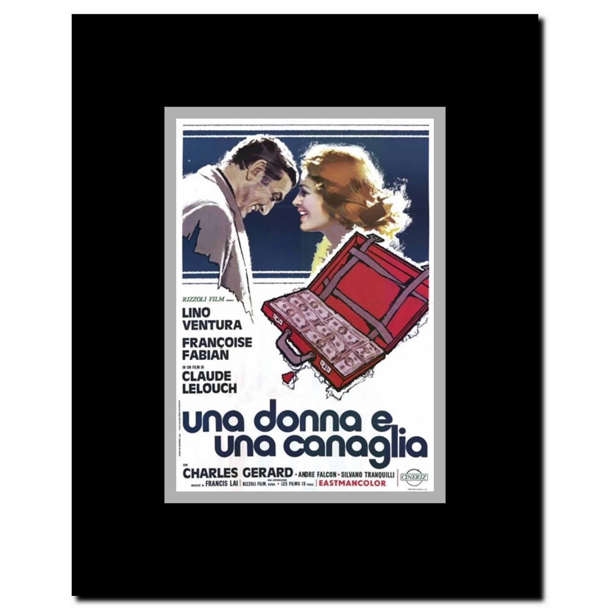 Pop Culture Graphics Happy New Year Framed Movie Poster