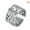 A, variant on koi fish pattern opening ring men and women good luck wearing jewe-A