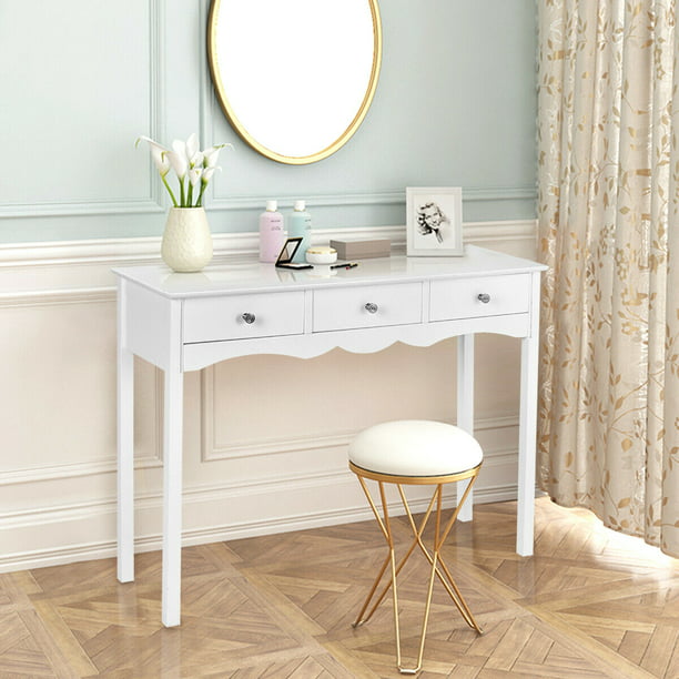 Costway Console Table Hall Table Side Table Desk Accent Table 3