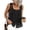 Black, variant on PRETTYGARDEN Womens Tank Tops Summer Button Down Shirts Embroidered Eyelet Dressy Casual Blouses Beach Vacation Clothes