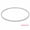 4MM40CM, variant on Silver Plated 3mm Cubic Zirconia Tennis Necklace for Women, Dainty Iced Out Crystal Link Chain, 16-18 Inch Adjustable Choker for Daily Wear & Parties, Everyday Sparkle