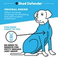 thumbnail image 4 of Shed Defender Original Dog Onesie for Dog Shedding, Seen on Shark Tank, Lightweight Breathable, Bodysuit for Dogs, Recovery Suit, Jumpsuit, Dog Body Suit, Shed Shirt, Post Surgery Onesie, Vet Approved, 4 of 22