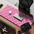 thumbnail image 2 of Long Mouse Pads for Desk,Pink Breast Cancer Desk Mats on Top Of Desks, Desk Mouse Pad Extra Large with 3mm Non-Slip Base and Stitched Edge for Gaming,Office,Work,Home 35.4x15.7in, 2 of 5