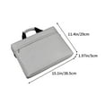 thumbnail image 3 of ZZkhGO 15-16 Inch Laptop Bag, Lightweight Tote Shoulder Case, Waterproof Business Briefcase for Note Tablet, 3 of 7