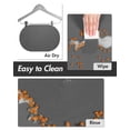thumbnail image 4 of Alfombrilla de comida para perros MontVoo, absorbente, de secado rápido, para comida y agua, 4 of 7