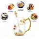 thumbnail image 5 of Taza de vidrio AISVELDY con flor y cuchara, caja de regalo, 5 of 7
