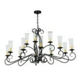 thumbnail image 5 of Meyda Tiffany 177354 Wallis 14 Light 36" Wide Chandelier, 5 of 6