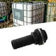 thumbnail image 1 of LEFU for Water Butt Overflow Connector 1 Inch Pipe Fitting with Nut & Washer for Rain Barrel Tank 3/4\" BSPM Thread to 1\" Barb Easy Install Plastic Garden Watering Equipment, 1 of 10