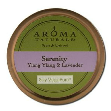 Serenity Lavender - Aroma Naturals - Soy Small Tin, Serenity Lavender Ylang Ylang