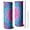 Pink Blue Tie, variant on 20oz Colorful Paint Burst Pattern Skinny Tumblers Stainless Steel Tumbler with Lid and Straw,Vacuum Insulated Double Wall Travel Tumbler Cups with Cleaning Brush for Coffee,Tea