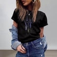 thumbnail image 3 of Wildflower Graphic Tees for Women 2026 Summer Casual Short Sleeve Crewneck T Shirts, 3 of 6