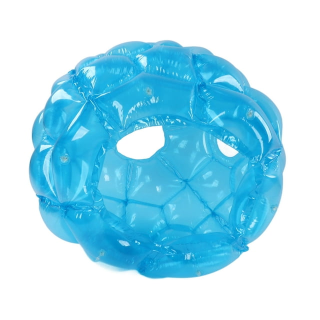 90CM Inflatable Collision Balls, Portable Foldable Recyclable Body Bubble Ball, Family Outdoor Game Toy with Convenient Storage Bag