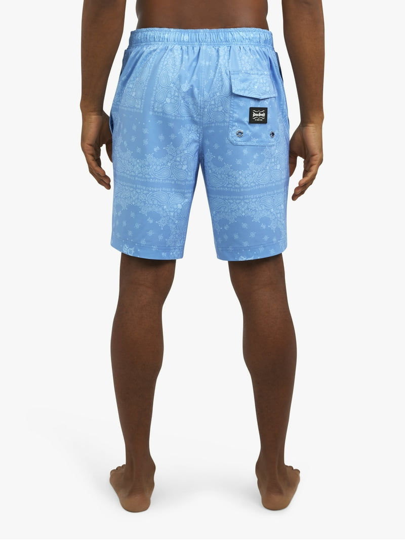 Dogg Supply by Snoop Dogg Men's Bandana E-Board Swim Trunks, 9