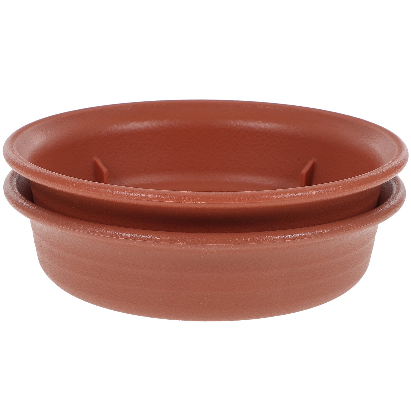 2pcs Round Plant Saucer Tray Plastic Flower Pot Saucer Pallet Round