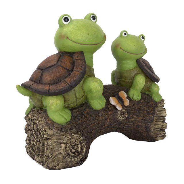 Estatua de simulación de escultura de estatuilla de jardín para decoraciones al aire libre del jardín del hogar Tortuga Zulema Estatuas decorativas al aire libre