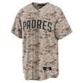 thumbnail image 2 of Men's Nike Juan Soto Camo San Diego Padres USMC Alternate Replica Player Jersey, 2 of 3