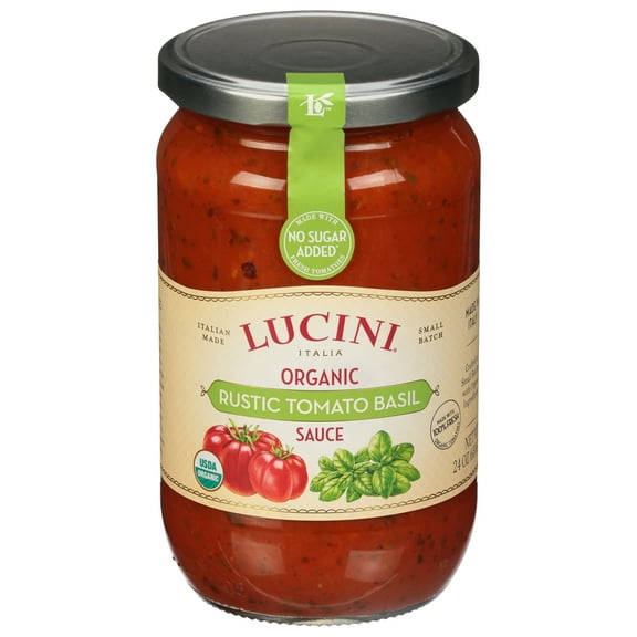 Lucini Italia® Rustic Tomato Basil Organic Sauce 25.5 oz. Jar