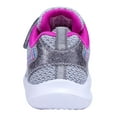 thumbnail image 3 of NEWMALL Toddler Kids Shoes Girls Casual Sport Sneakers(5 Toddler,Grey Peach), 3 of 7