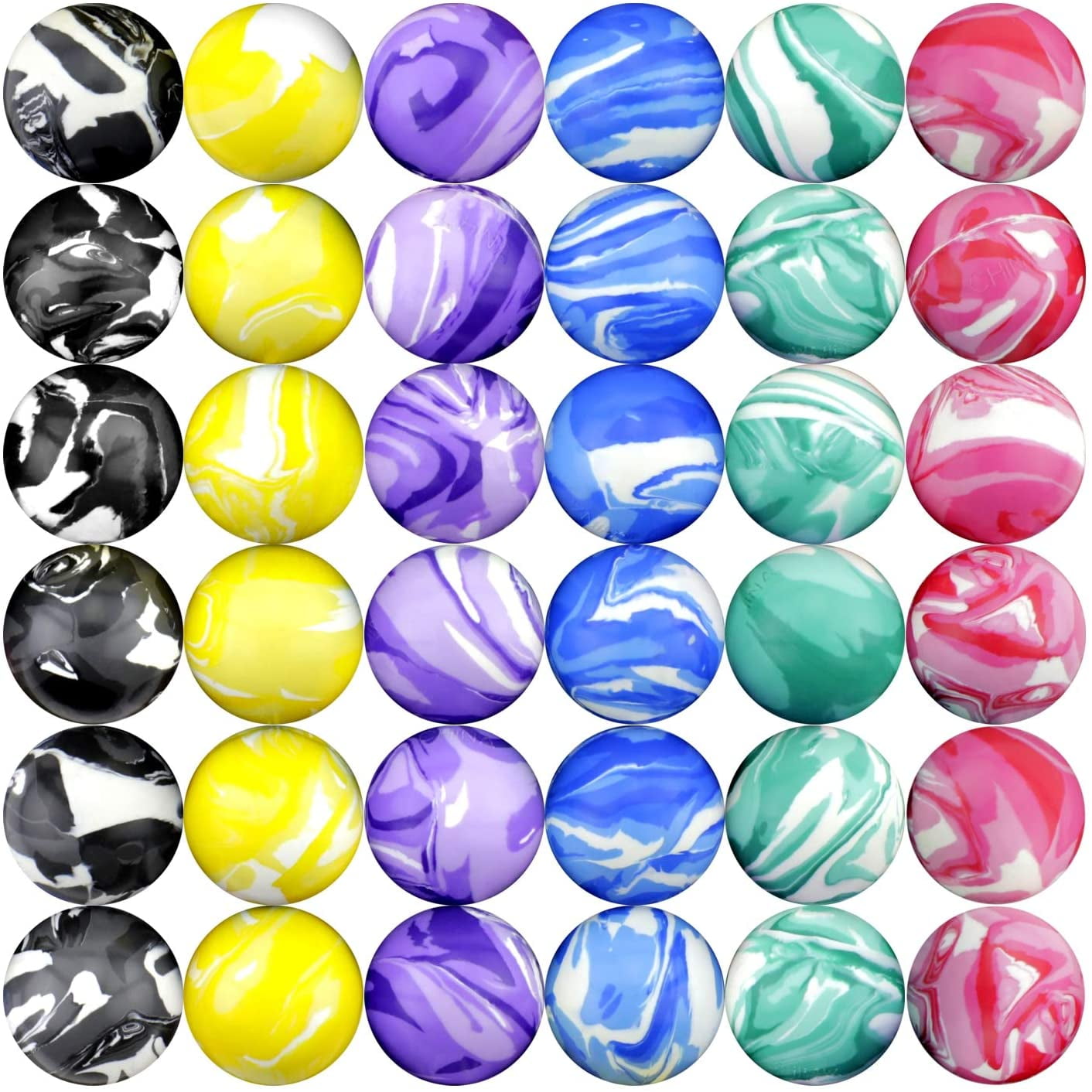 Bouncy Balls Bulk Party Favors for Kids and Gumball Vending Machine 100