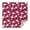 Red Baseballs and, variant on Red Baseballs Pattern Square Tablecloth,Waterproof Square Table Cover,Wipeable Spillproof Washable Table Cover for Home Kitchen Party Decor 42"X42"(107x107cm)