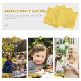 thumbnail image 4 of 500pcs Aluminium Foil Paper Gold Foil Paper Wrapping Paper Gift Food Package Paper for Packaging Chocolate (8x8cm), 4 of 4