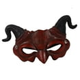 thumbnail image 2 of Scary  Half Face Accesorio decorativo Suministros para fiestas Suministro Ornamento Disfraz para Halloween Cosplay Props Girls Fancy Dress , ROJO Colco  Accesorios de Halloween, 2 of 8