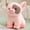 Pink, variant on Pink Pig Plush Toy, 7.87 Inch Stuffed Animal, Unique Cute Piggy Doll, Super Soft Cuddle Companion, Home Decor and Gift