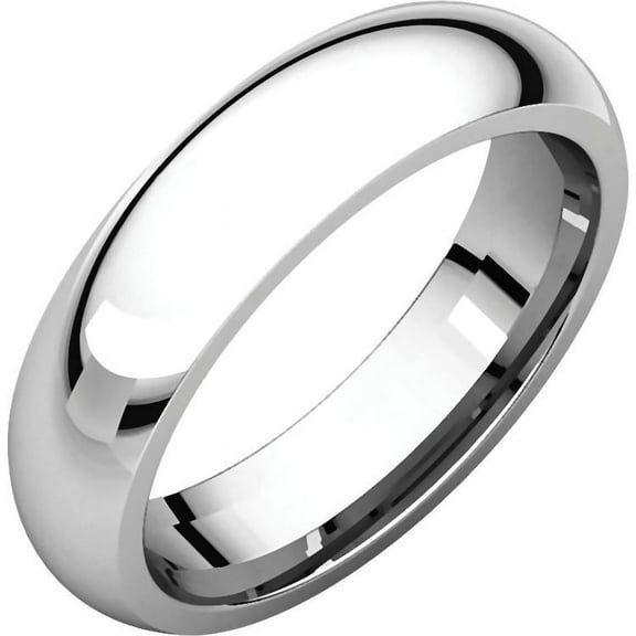 Comfort Fit 6mm 316 Stainless Steel Couples Domed Wedding Band Ring sz 5.5