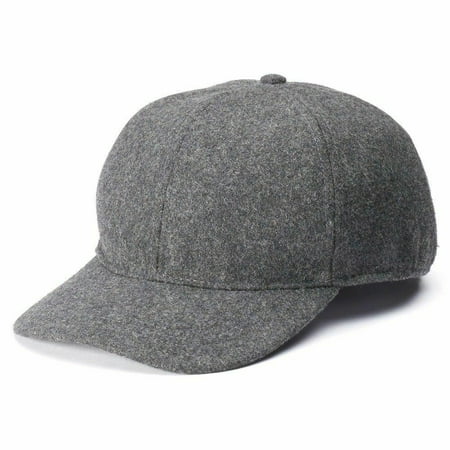 Ware - Apt 9 by Totes Men's Wool Blend Charcoal Grey Winter Baseball ...