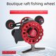 thumbnail image 1 of Rueda para pesca en hielo, rueda delantera, pequeña, mini, 50 micro plomo, rueda para pesca en balsa, pesca en invierno, desenganche automático, rueda ultraligera para pesca con mosca, 1 of 4