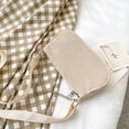 thumbnail image 3 of Bolso bandolera con cadena para mujer, de pana para mujer, elegante de hombro con cremallera, 3 of 6