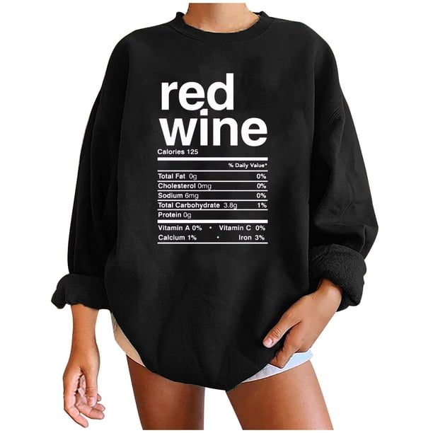 Sudadera con estampado de cambio de cuello redondo de manga larga suelta divertida vintage para mujer Fridja fhghd1560