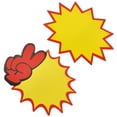 thumbnail image 3 of Retail Price Tags 100pcs Blank Star Retail Sale Signs Star Burst Signs Sales Price Label Tags, 3 of 8