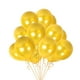 thumbnail image 3 of KAKOWELY Juego de 24 globos decorativos de 50 años, de látex natural, película de aluminio y lentejuelas para fiesta de cumpleaños (dorados)., 3 of 4