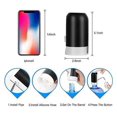 thumbnail image 2 of Bottled water dispenser, USB charging drinking water pump, portable electric water dispenser, water bottle switch for universal 5 gallon bottle (black), 2 of 5
