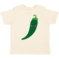 thumbnail image 3 of Inktastic Green Chili Pepper Kawaii Boys or Girls Toddler T-Shirt, 3 of 5
