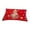 AD, variant on Year Of The Horse Cotton Pillowcase (78x50cm) | New Year Red Design with "All Wishes Come True" Blessing | Decorative Square Pillow Cover for Sofa Couch Bed | Festive Home Decor Gift
