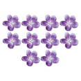 thumbnail image 2 of Kearding 10x decoración de fiesta flores artificiales para ambiente festivo decoración de boda de amplia aplicación púrpura oscuro Type3 NO3, 2 of 6