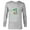 Athletic Heather, variant on The Mandalorian Grogu with Frog Curious Child - Long Sleeve T-Shirt for Men - Customized-Navy