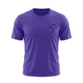 thumbnail image 3 of Men's Graphics Printed Eversoft Cotton T Shirts, Breathable & Moisture Wicking with Odor Control, Sizes 2XL Purple, 3 of 6