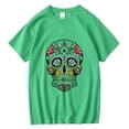 thumbnail image 6 of Men's T-shirt High Quality 100% Cotton Street Style Loose Cool Skull Printed Summer Men t shirt Casual Short Sleeve For Men, 6 of 10