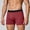 Brick Red, variant on Men's Briefs With 3D Pouch and Mesh Ventilation for Enhanced Comfort and Support in Daily Wear and Casual Settings