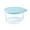 Sky Blue, variant on Salad Dressing Container To Go, Glass Small Condiment with Lids, Dipping Sauce Cups Set, Leakproof Reusable for Lunch Box Work Trip