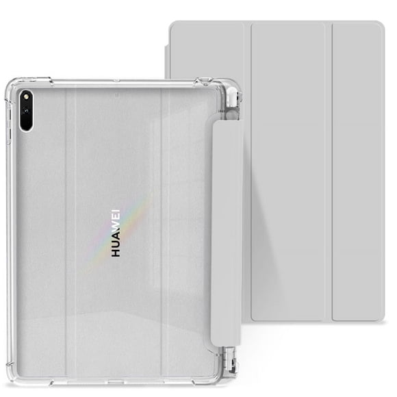 Étui Transparent pour Huawei Matepad Air 11.5 Pro 11 2023 SE 10.4 T10S, Housse pour Huawei Honor Pad 8 7 6 X6 X8 V6 X9 X8 Pro, Étui pour Tablette H Gris Honor X9 (X8Pro)