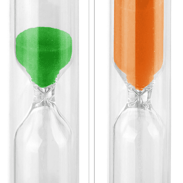Colorful hourglasses [6 pieces], 30sec / 1min / 2min / 3min / 5min