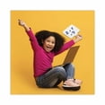 thumbnail image 4 of Flipside Products Rectangular Dry Erase Answer Paddle, 8" x 9.75", Pack of 12, 4 of 4