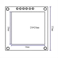 thumbnail image 4 of 1.3in Mini LCD Music Spectrum Display Analyzer MP3 Power Amplifier Audio Level Indicator Rhythm Balanced VU METER Module,1 x rhythm balanced VU METER module,Black, 4 of 6
