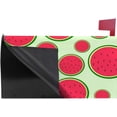 thumbnail image 3 of Coolnut Mailbox Covers, Magnetic Standard Size Watermelon with Seeds Seasonal Mail Wraps for Home Outdoor Decor, 20.7"x18.03", 3 of 5