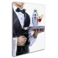 thumbnail image 2 of Trademark Fine Art 'Cocktail Waiter' Canvas Art by The Macneil Studio, 2 of 3